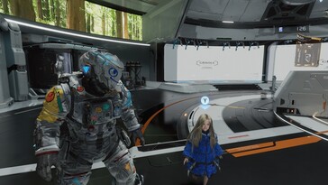 Photo : une capture d’écran du jeu Pragmata.
