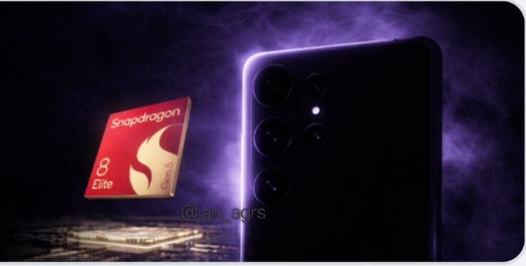 Des images teasers présumées du Samsung Galaxy S26 Ultra ont fait surface sur Instagram. (Source de l'image : jan_agr)
