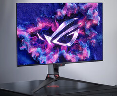 ASUS présentera le ROG Swift OLED PG32UCDP lors du CES 2024. (Source de l'image : ASUS)