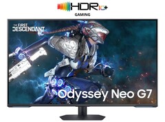 Le premier descendant de l&#039;Odyssey Neo G7 (Source : Samsung)