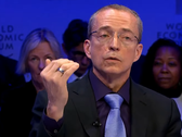 Pat Gelsinger, PDG d'Intel, au WEF (Image Source : CNBC)