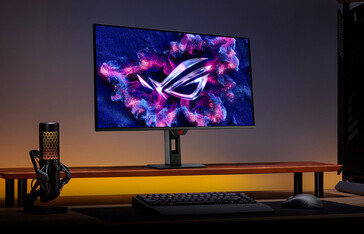 Le ROG Strix OLED XG27ACDMS. (Source de l'image : Asus)