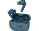 Lenovo ne prévoit de proposer les écouteurs stéréo sans fil Yoga True que dans une seule couleur, le bleu. (Source de l'image : Lenovo)