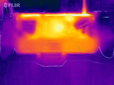 Test de stress par carte thermique (arrière)