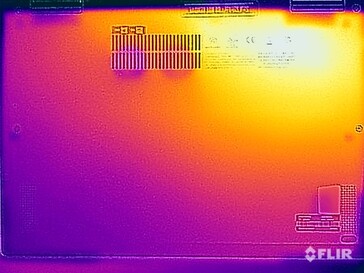 Test de résistance aux températures de surface (en bas)