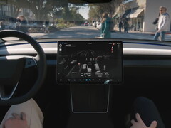 Le FSD de Tesla dans la rue