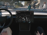 Le FSD de Tesla dans la rue