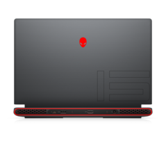 Alienware m15 R6 - Arrière. (Image Source : Dell)