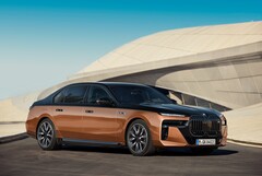 La BMW i7 de 2024 est censée parcourir plus de 600 km en une seule charge. (Source : BMW)