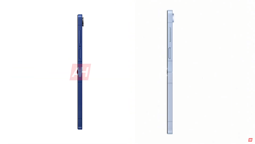 Galaxy Z Flip 7 (à droite) vs Galaxy Z Flip 6 (à gauche) épaisseur (source d'image : Android Headlines)
