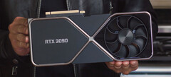 Le RTX 3090 Founders Edition est une grande carte. (Source de l&#039;image : NVIDIA)
