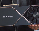 Le RTX 3090 Founders Edition est une grande carte. (Source de l'image : NVIDIA)