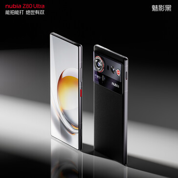 Nubia Z80 Ultra Phantom Black (Source : Nubia)