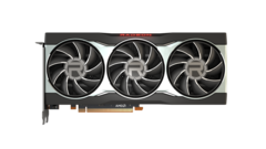 La carte AMD la plus basse de cette génération, la Radeon RX 6800, possède la VRAM exacte de 16 Go comme le vaisseau amiral RX 6900 XT. (Source de l'image : AMD)
