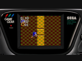 Une capture d'écran de Sonic Chaos dans l'émulateur Sega Game Gear de Yakuza Kiwami 3