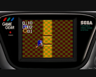 Une capture d'écran de Sonic Chaos dans l'émulateur Sega Game Gear de Yakuza Kiwami 3