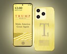 Le téléphone Trump T1 a été annoncé à l'aide de cette image, mais le produit réel peut être très différent.