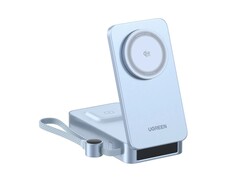 Le chargeur pliable Ugreen, encore inédit, prend en charge la recharge sans fil Qi2.2 de 25 W et jusqu&#039;à 100 W via un câble USB-C. (Source de l&#039;image : MaxGaming)
