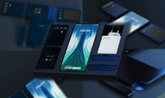 Un smartphone modulaire Xiaomi pourrait être dans les cartons. (Image source : Concept Creator &amp;amp; LetsGoDigital - édité)