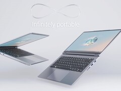 L'InfinityBook Pro 14 Gen 10 est un ordinateur portable compact équipé de processeurs AMD Ryzen (Image source : Tuxedo)
