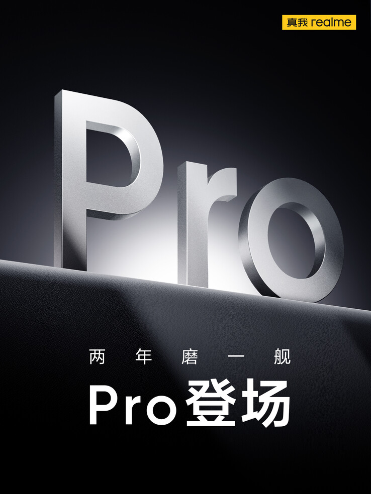 Realme annonce son prochain événement de lancement "Pro". (Source : Realme via Weibo)