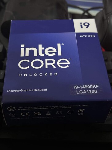 Intel Core i9-14900KF. (Source de l'image : @LepherAndrey)