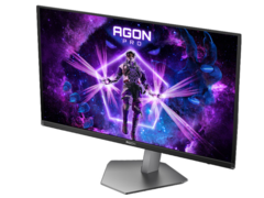 L'AOC Agon Pro AG326UZD (photo) dispose d'un port USB 3.2 Type-C, d'un port USB 3.2 Type-B, de deux ports USB 3.2 Type-A, de deux ports HDMI 2.1, d'un port DisplayPort 2.1 et d'une sortie audio de 3,5 mm. (Source de l'image : Display Specifications)