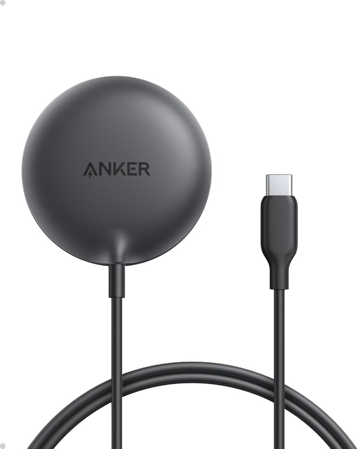 Le chargeur sans fil Zolo d'Anker (magnétique, bloc). (Source de l'image : Anker)
