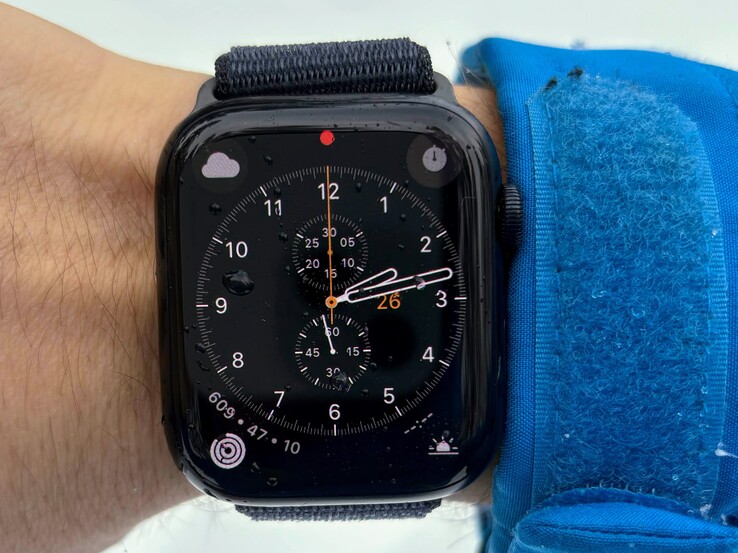 La Apple Watch Series 9 est vraiment lumineuse et facile à lire à tout moment.