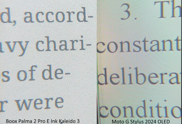 Mode régalien vs OLED.