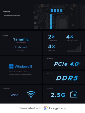 Connectivité, évolutivité et autres caractéristiques de l'ordinateur de bureau pour joueurs (Source : Lenovo)