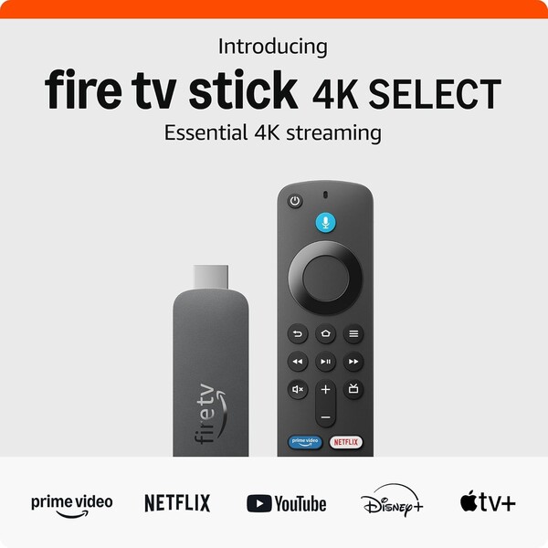 L'Amazon Fire TV Stick 4K Select est la dernière clé de streaming 4K d'Amazon. (Source de l'image : Amazon)