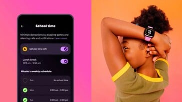 Les parents peuvent fixer des limites à l'utilisation de la smartwatch Fitbit Ace LTE pour les jeux et autres distractions. (Source de l'image : Google)