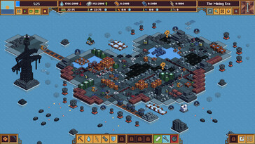 Sur la photo : une capture d'écran du jeu Flooded.