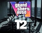 Salle de réunion avec les logos de GTA 6 et de Take-Two Interactive