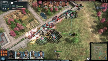 Capture d’écran du gameplay de Heroes’ Vow : Three Kingdoms 1