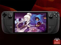 Le pack de vacances Better With 4 Friends expirera le 08 décembre. Sur la photo : Steam Deck avec la photo de couverture de Towerfall Ascension. (Source de l&#039;image : Valve - édité)