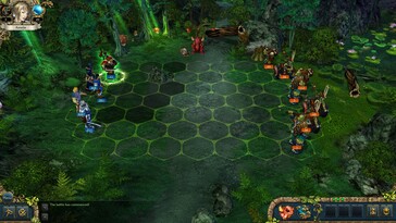 Sur l’image : une capture d’écran du jeu King’s Bounty: Crossworlds.