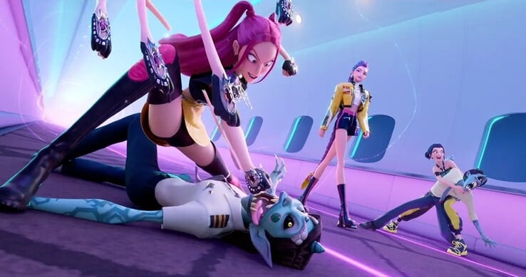 L'animation de K-Pop Demon Hunters a repoussé les limites de 2025 en mêlant l'élégance de la 2D à la profondeur des environnements en 3D (Source de l'image - Netflix)