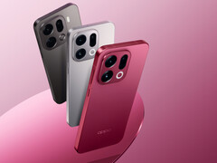 Oppo proposera une option de couleur rouge velours uniquement avec le Find X9 en dehors de la Chine. (Source de l'image : Oppo)