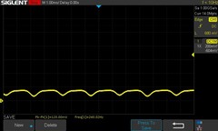 10 % de luminosité : 240 Hz PWM