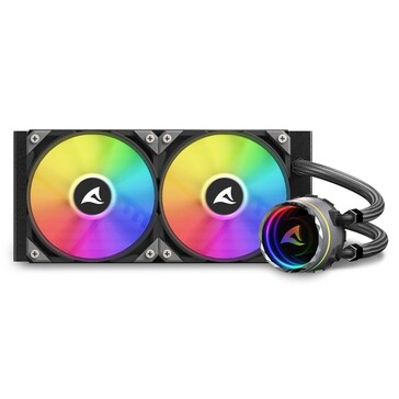 Sharkoon S80 RGB AIO CPU liquid cooler (Source : Sharkoon)