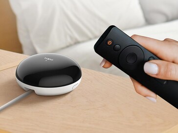La télécommande et le concentrateur Tapo H110 IR. (Source de l'image : TP-Link)