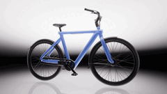 La série VanMoof S6 est équipée d&#039;un moteur de roue avant de 250 W qui permet d&#039;atteindre une vitesse maximale de 25 km/h (15,5 mph) (Source : VanMoof)