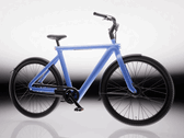 La série VanMoof S6 est équipée d'un moteur de roue avant de 250 W qui permet d'atteindre une vitesse maximale de 25 km/h (15,5 mph) (Source : VanMoof)