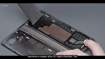 Vivo X Fold3 Pro : La nouvelle chambre à vapeur en cuivre.