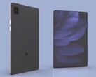 Les rendus conceptuels d'une nouvelle tablette Xiaomi Mi Pad, réalisés par des fans, sont similaires au langage de conception de l'iPad Pro Apple. (Image source : Life & Style)