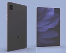 Les rendus conceptuels d'une nouvelle tablette Xiaomi Mi Pad, réalisés par des fans, sont similaires au langage de conception de l'iPad Pro Apple. (Image source : Life &amp; Style)