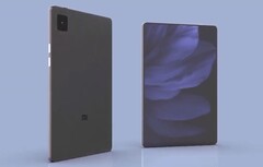 Les rendus conceptuels d&#039;une nouvelle tablette Xiaomi Mi Pad, réalisés par des fans, sont similaires au langage de conception de l&#039;iPad Pro Apple. (Image source : Life &amp;amp; Style)