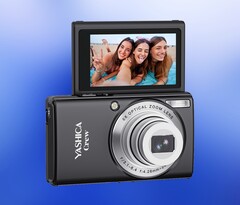 Le Yashica Crew est équipé d’un objectif avec zoom optique 6x.